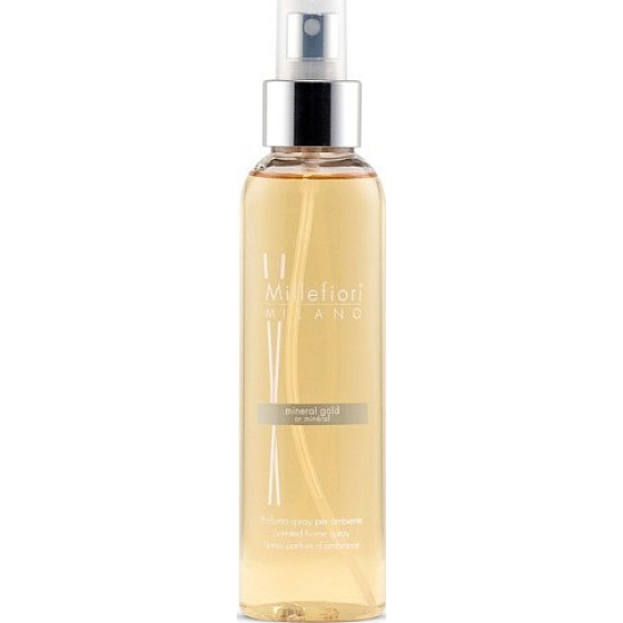 Millefiori Milano Natural Mineral Gold - Minerální zlato Bytový sprej 150 ml