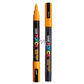 Posca Uniwersalny akrylowy marker 0,9 - 1,3 mm Jasnożółty PC-3M