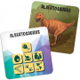 Albi Inteligentne kostki Dinosaurus wiedza-refleksyjna gra, wiek 8+