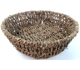 Body Basics Koszyk dekoracyjny okrągły morską trawę 23 x 7 cm