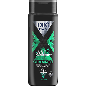 Dixi Men Anti Dandruff szampon przeciwłupieżowy, 400 ml