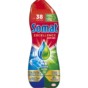Somat Excellence Duo żel do zmywarki, 684 ml, 38 porcji