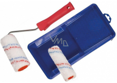 Spokar mikroplyš válečky na malování s držákem a vaničkou, 2 × 100 mm