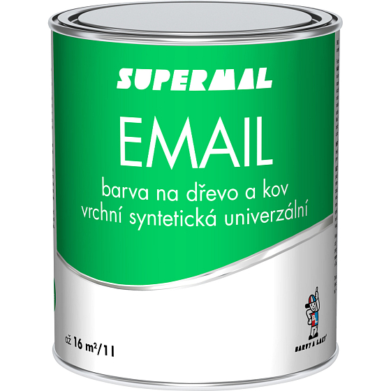 Supermal Email S2013 1100 średnio szary, 0,6 l