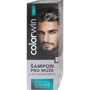Colorwin szampon do włosów na tłumienie siwizny dla mężczyzn, 150 ml