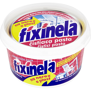 Fixinela na stalowe naczynia i plastiki, pasta czyszcząca, 200 g