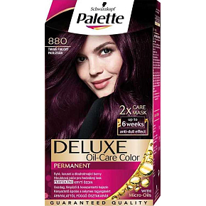 Schwarzkopf Palette Deluxe farba do włosów 880 Ciemny fiolet 115 ml