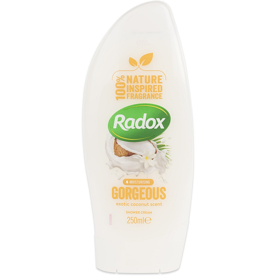 Radox Gorgeous Coconut s vůní kokosu sprchový gel 250 ml