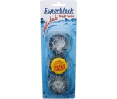 Akolade Superblock Blue Wc blok do nádržky 3 x 50 g