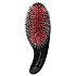 Olivia Garden The Kidney Brush Care & Style Black rozčesávací kartáč s kombinovanými, nylonovými a přírodními kačními štětinami
