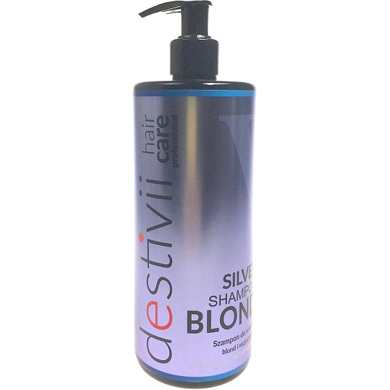 Profesjonalna pielęgnacja włosów Destivii Silver Blond szampon do włosów blond 500 ml