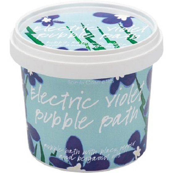 Bomb Cosmetics Fialka - Parma Violet Přírodní koupelová pěna 365 ml