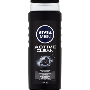 Nivea Men Active clean żel pod prysznic, 500 ml Nivea Men Active clean żel pod prysznic, 500 ml