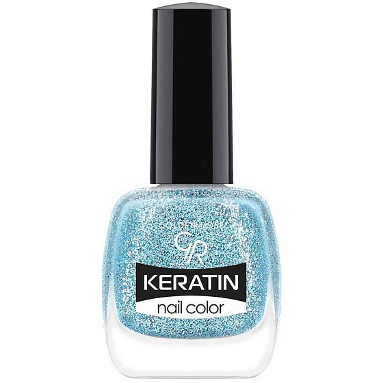 Golden Rose Keratin Nail Color Glitter lakier do paznokci 411 10,5 ml