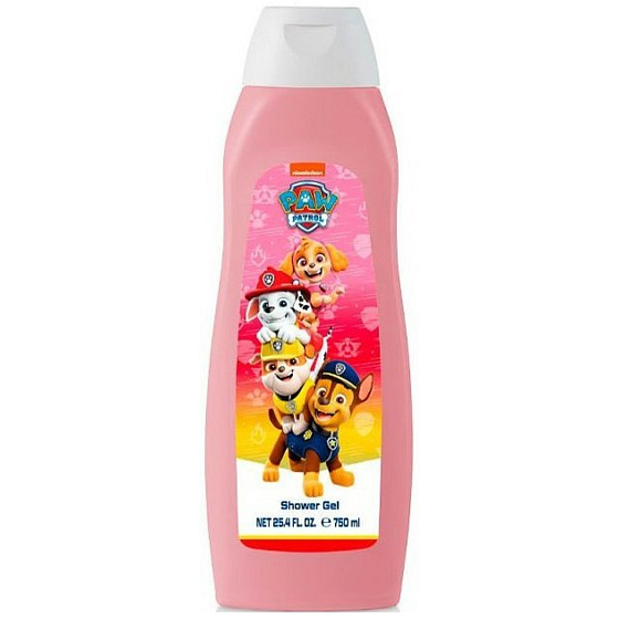 Paw Patrol żel pod prysznic dla dzieci z truskawkowym zapachem 750 ml