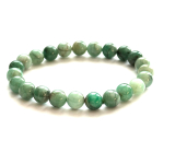 Smaragdowy kamień bransoletka 8-9mm/16 - 17cm, Emerald A+++, prawda-miłość-szczęście-prosperita-kreatywność