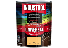 Industrol S2013 Univerzál lesk vrchní barva na kov a dřevo 6100 Krémová střední 0,75 l