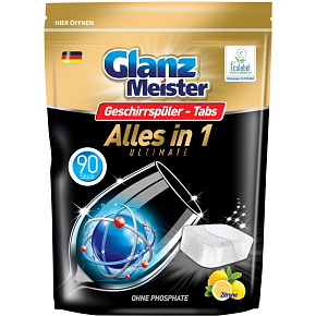 Glanz Meister tabletki do zmywarki All in 1 – 90 szt.