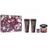Versace Crystal Noir Pour Femme woda perfumowana 90 ml + żel pod prysznic 100 ml + mleczko do ciała 100 ml + woda perfumowana 5 ml, zestaw prezentowy dla kobiet