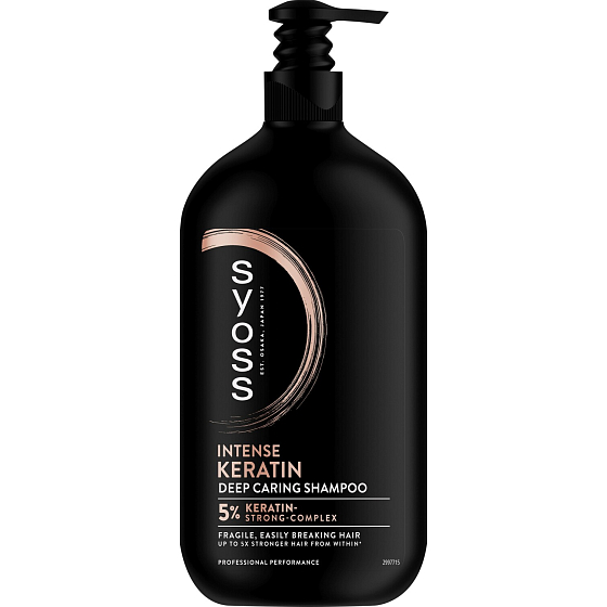 Syoss Keratin szampon do łamliwych włosów, 750 ml