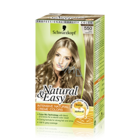 Schwarzkopf Natural & Easy barva na vlasy 550 Tmavě plavý satén Schwarzkopf Natural & Easy barva na vlasy 550 Tmavě plavý satén
