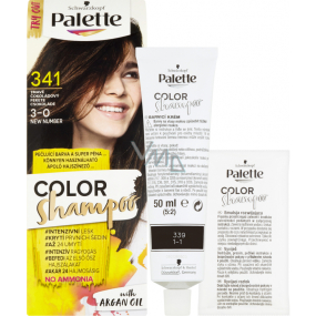 Schwarzkopf Palette Color tonująca farba do włosów 341 Ciemna czekolada Schwarzkopf Palette Color tonująca farba do włosów 341 Ciemna czekolada