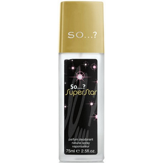 SO…? SuperStar parfémovaný deodorant sklo pro ženy 75 ml