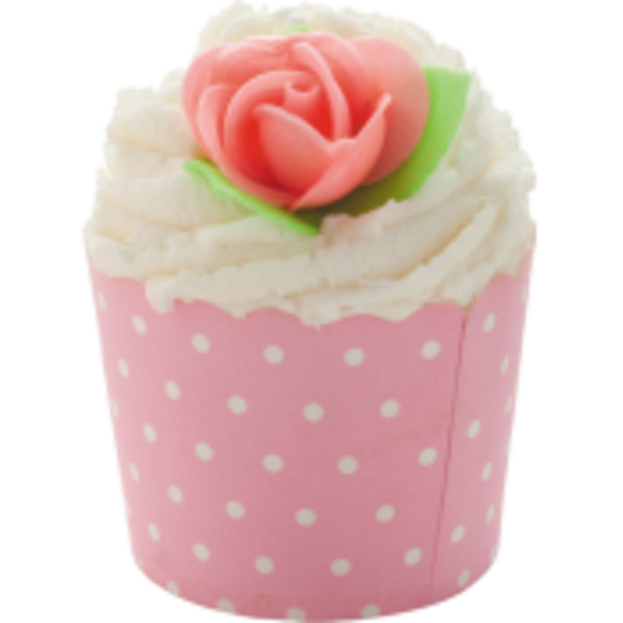 Bomb Cosmetics Růžová slečna - Pink Polka Košíček do koupele 110 g