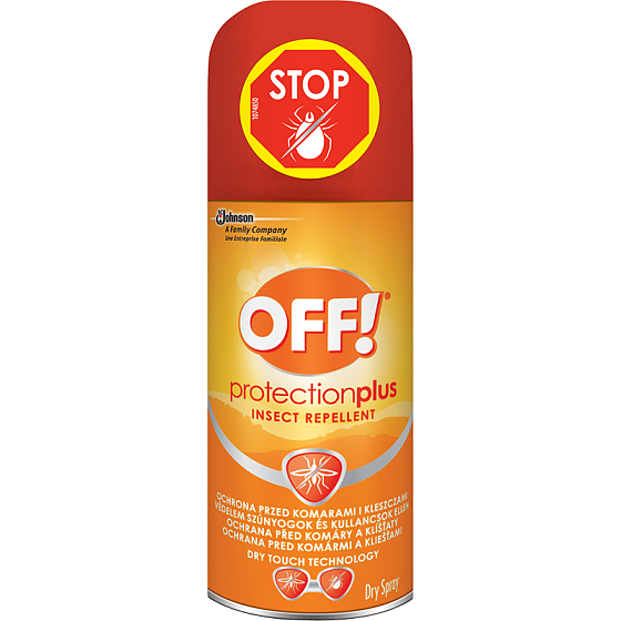 Off! Protection Plus rychleschnoucí repelentní sprej 100 ml