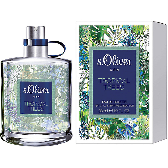s.Oliver Tropical Trees Men toaletní voda 30 ml