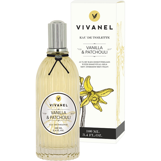 Vivian Gray Vivanel Wanilia & Paczula luksusowa woda toaletowa z olejkami eterycznymi dla kobiet 100 ml