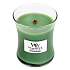 WoodWick White Willow Moss - Vrba a Mech vonná svíčka s dřevěným knotem a víčkem sklo střední 275 g