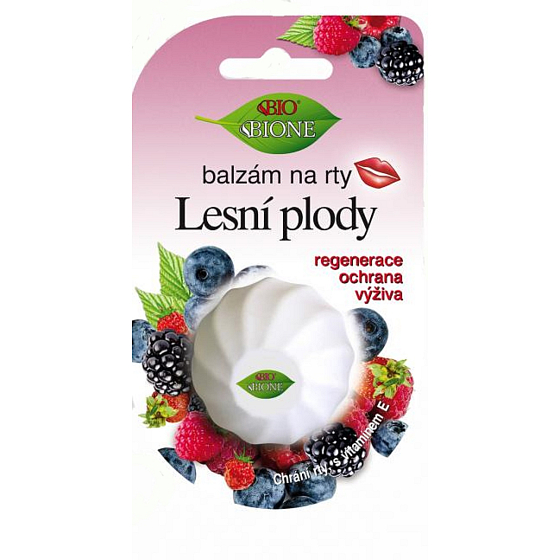 Bione Cosmetics Lesní plody balzám na rty vajíčko 6 ml