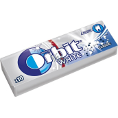 Wrigleys Orbit White Classic Žujki bez cukru 10 sztuk 14 g