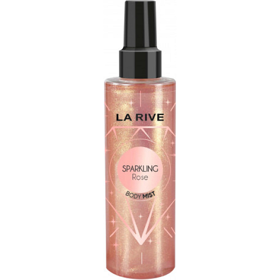 La Rive Sparkling Rose błyszcząca mgiełka do ciała 200 ml