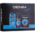 Denim Original voda po holení 100 ml + deodorant sprej 150 ml + sprchový gel 250 ml, kosmetická sada pro muže