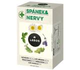 Leros Sen i nerwy ziołowa herbata na uspokojenie nerwów, relaks i spokojny sen 20 x 1,3 g