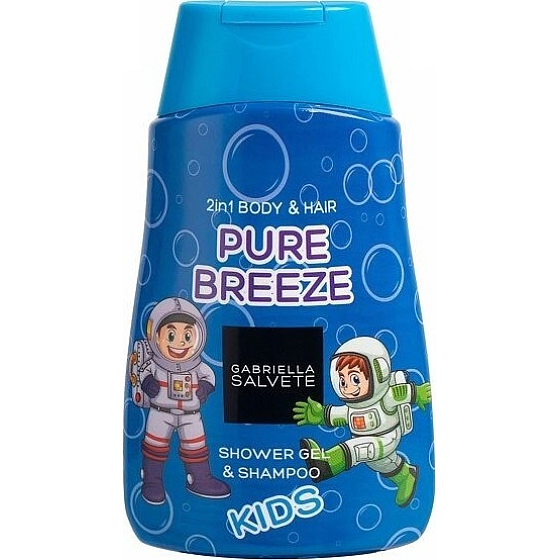 Gabriella Salvete Kids Pure Breeze 2v1 sprchový gel a šampon na vlasy pro děti 300 ml