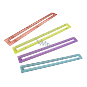 Y-Plus+ MID przezroczysta linijka 30 cm 1 sztuka różne kolory