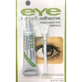 EyelaShes Adhesive klej do sztucznych rzęs Przezroczysty czarny 7 g