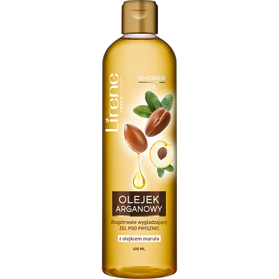 Lirene Olej pod prysznic z olejem arganowym i marula 400 ml