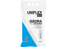 Uniflex Sádra šedá stavební 3 kg