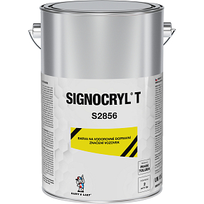 SIGNOCRYL T farba do poziomowego znakowania drog S2856, 0620 żółta, 18 l