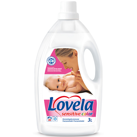 Lovela Color tekutý prací prostředek na barevné prádlo 3 l