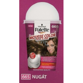 Schwarzkopf Palette Mousse Color Shake and color barva na vlasy 665 Nugý