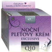 Bione Cosmetics Exclusive & Q10 nocny krem do twarzy dla wszystkich typów skóry 51 ml