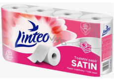Linteo Care & Comfort papier toaletowy 130 arkuszy 3 warstwowy 15 m 8 sztuk
