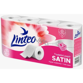 Linteo Care & Comfort papier toaletowy 130 arkuszy 3 warstwowy 15 m 8 sztuk