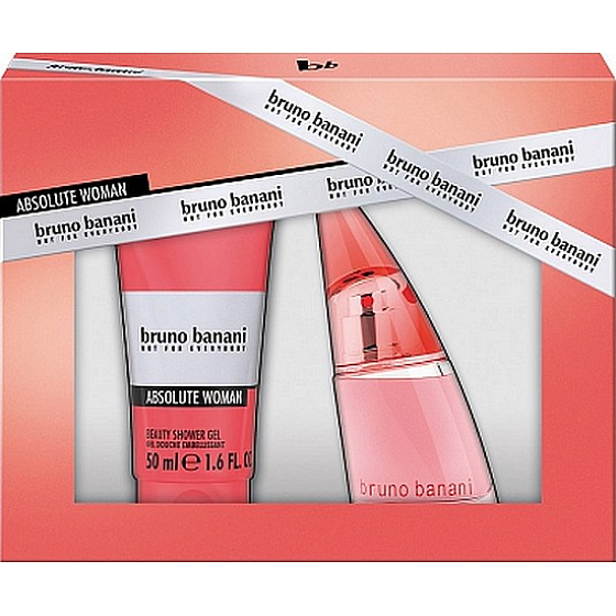 Bruno Banani Absolute toaletní voda pro ženy 20 ml + sprchový gel 50 ml, dárková sada