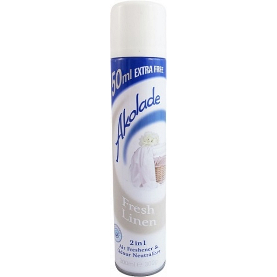 Akolade Fresh Linen 2v1 osvěžovač vzduchu 300 ml